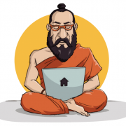 Sitting guru image